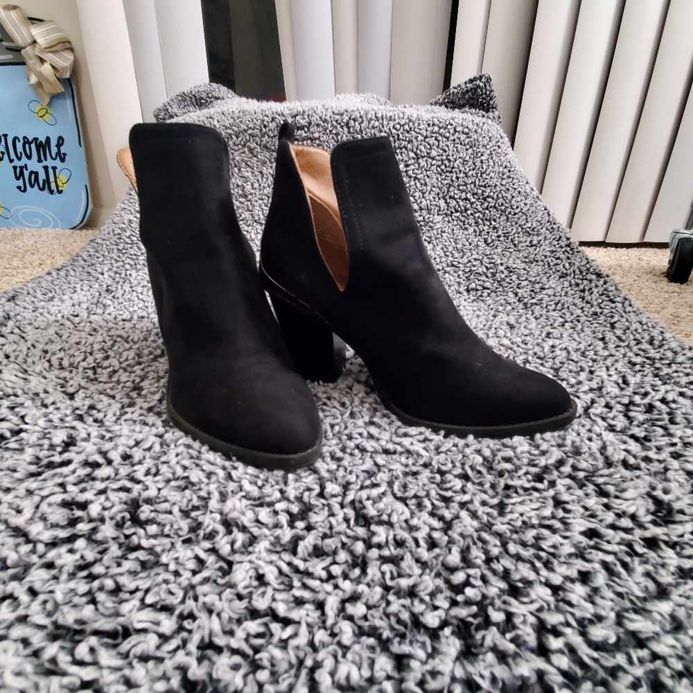 Ankle Black boots Charlotte Russe